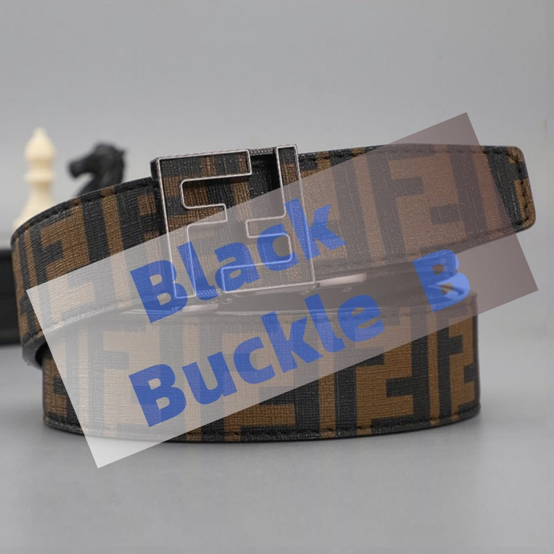 All-over Pattern Business Men's Belt