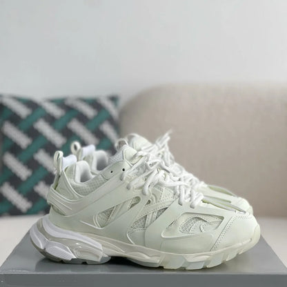 Fluorescent Effect Techwear Sneakers