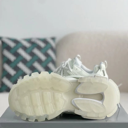 Fluorescent Effect Techwear Sneakers