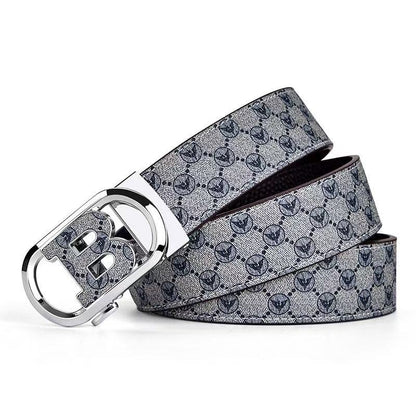 Fashionable Printed Automatic Buckle Belt