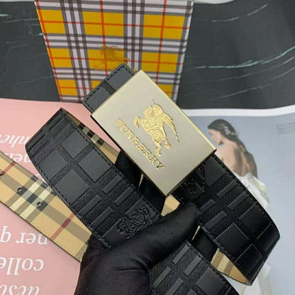 Knight Buckle Men's Belt, Unique Shape Highlights Personality