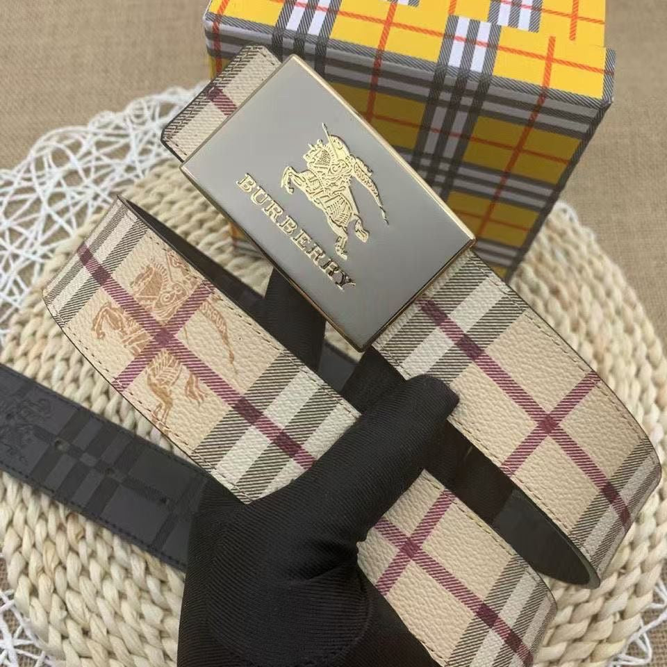 Knight Buckle Men's Belt, Unique Shape Highlights Personality