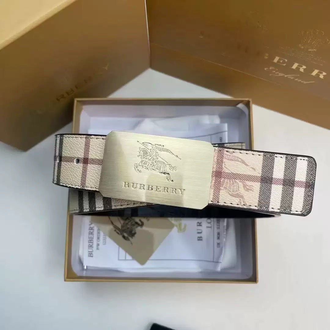 Knight Buckle Men's Belt, Unique Shape Highlights Personality