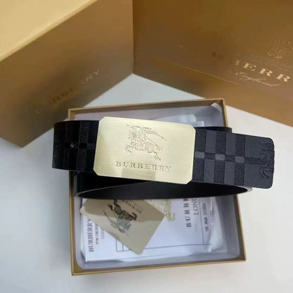 Knight Buckle Men's Belt, Unique Shape Highlights Personality