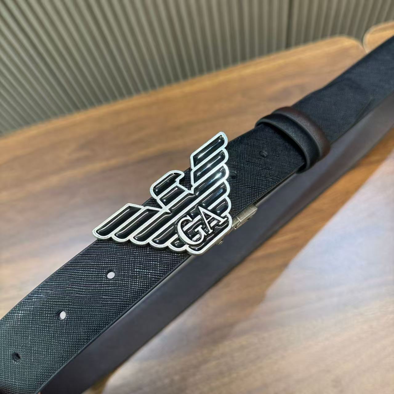 Fashion Eagle Wing Buckle Men's Business Casual Belt