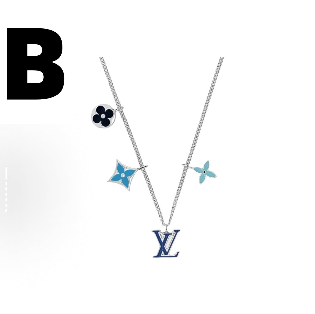 Minimalist Enamel Pendant Necklace, Butterfly Charm Chain