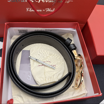 Metal Buckle Business Men's Belt