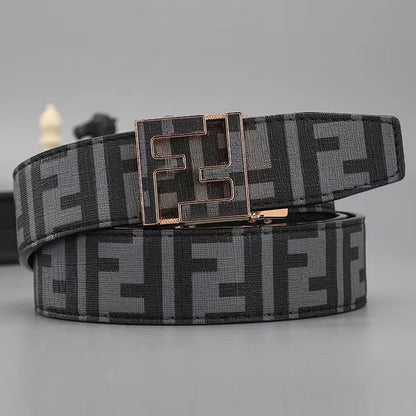 All-over Pattern Business Men's Belt