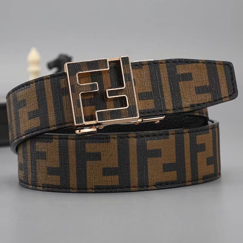All-over Pattern Business Men's Belt