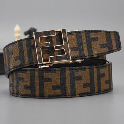 All-over Pattern Business Men's Belt