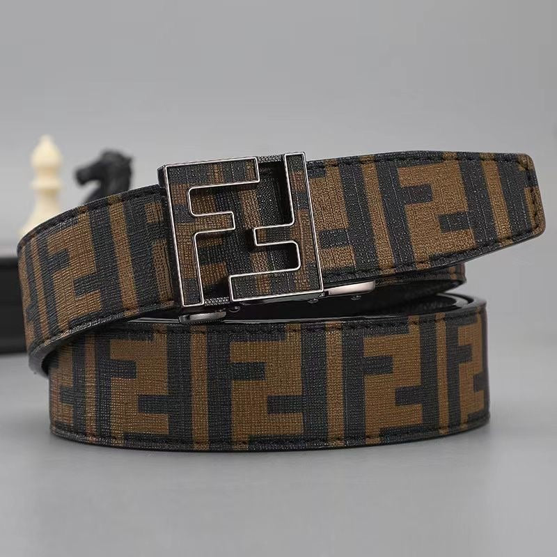 All-over Pattern Business Men's Belt