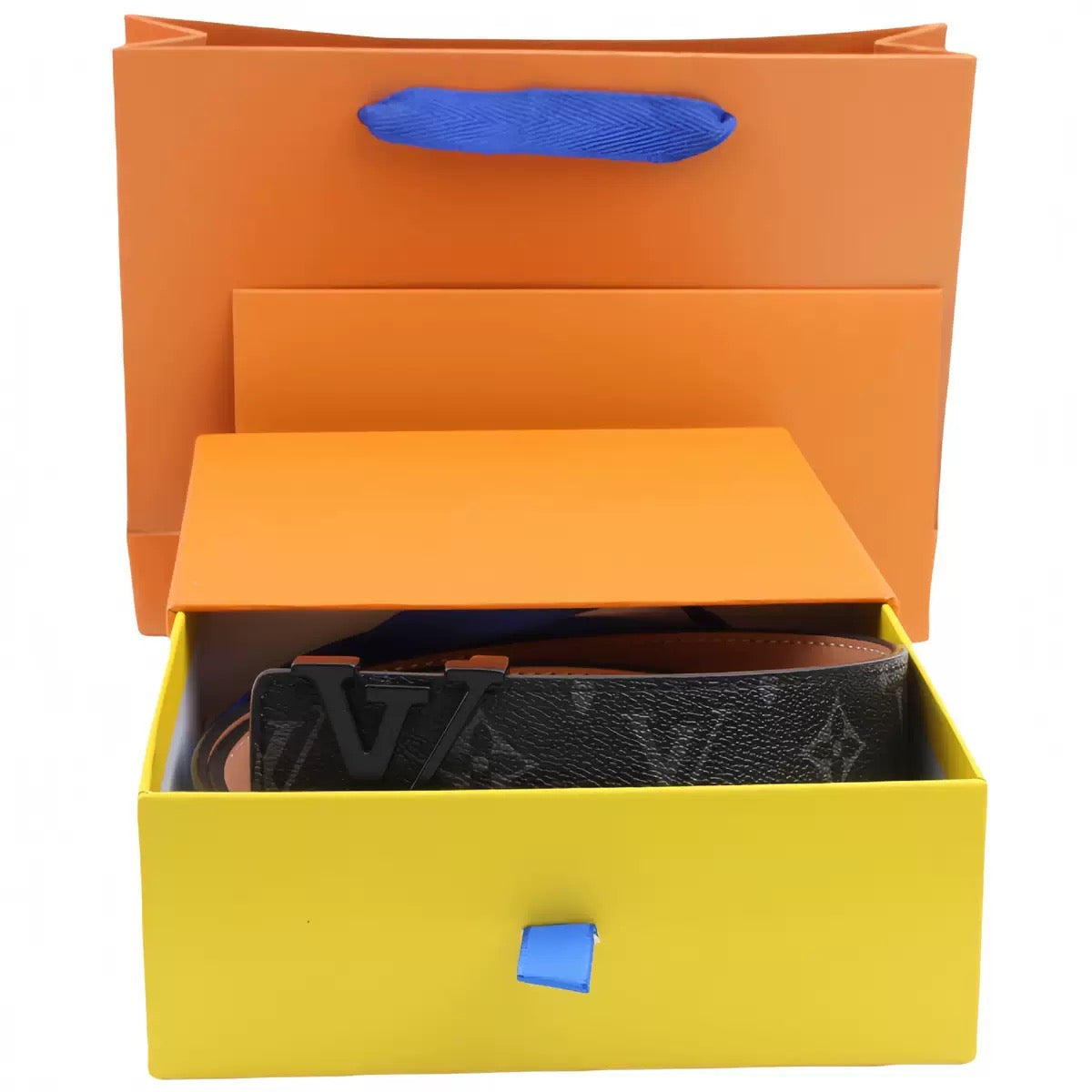 Classic Letter Buckle Men's Belt, Delivery within 5 to 8 days There is a gift box.