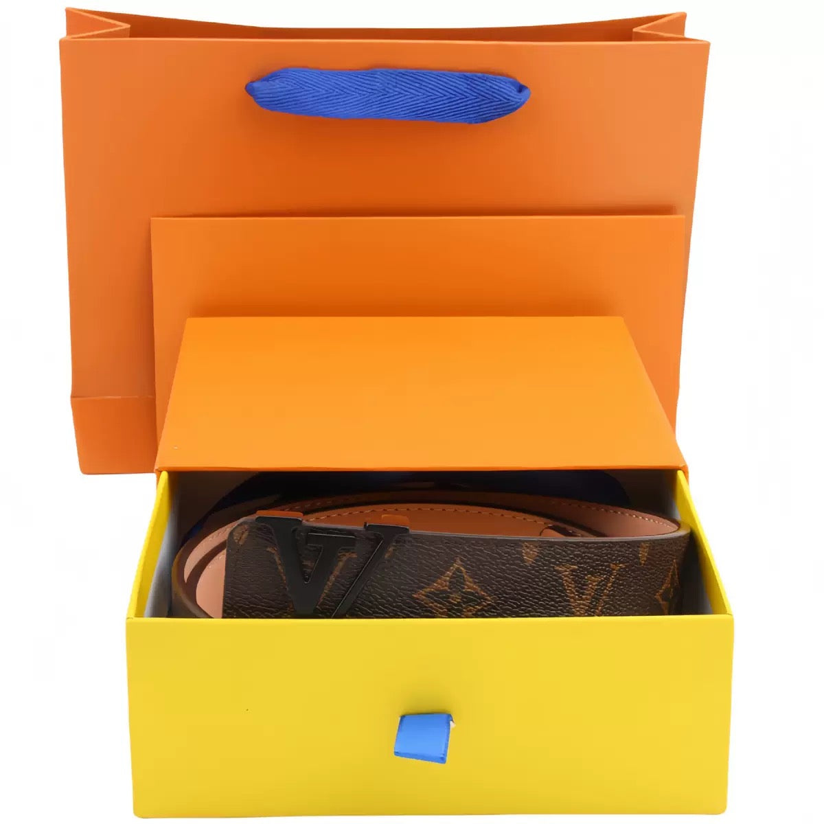 Classic Letter Buckle Men's Belt, Delivery within 5 to 8 days There is a gift box.