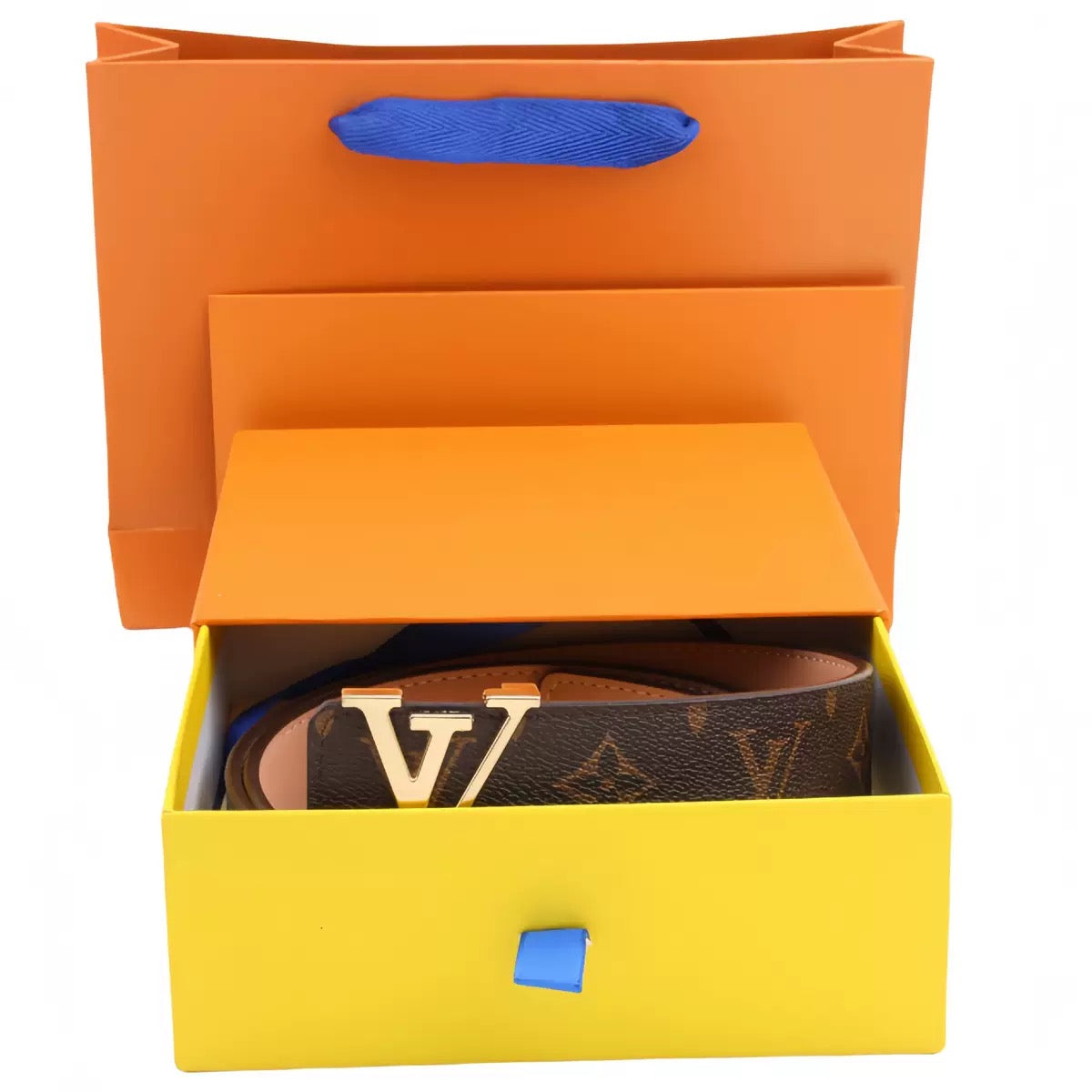 Classic Letter Buckle Men's Belt, Delivery within 5 to 8 days There is a gift box.