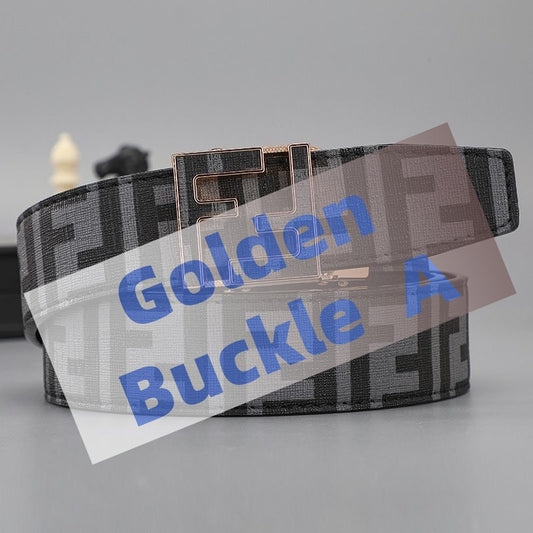 All-over Pattern Business Men's Belt