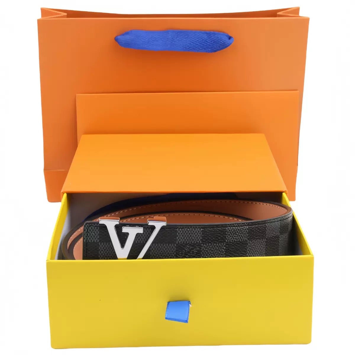 Classic Letter Buckle Men's Belt, Delivery within 5 to 8 days There is a gift box.