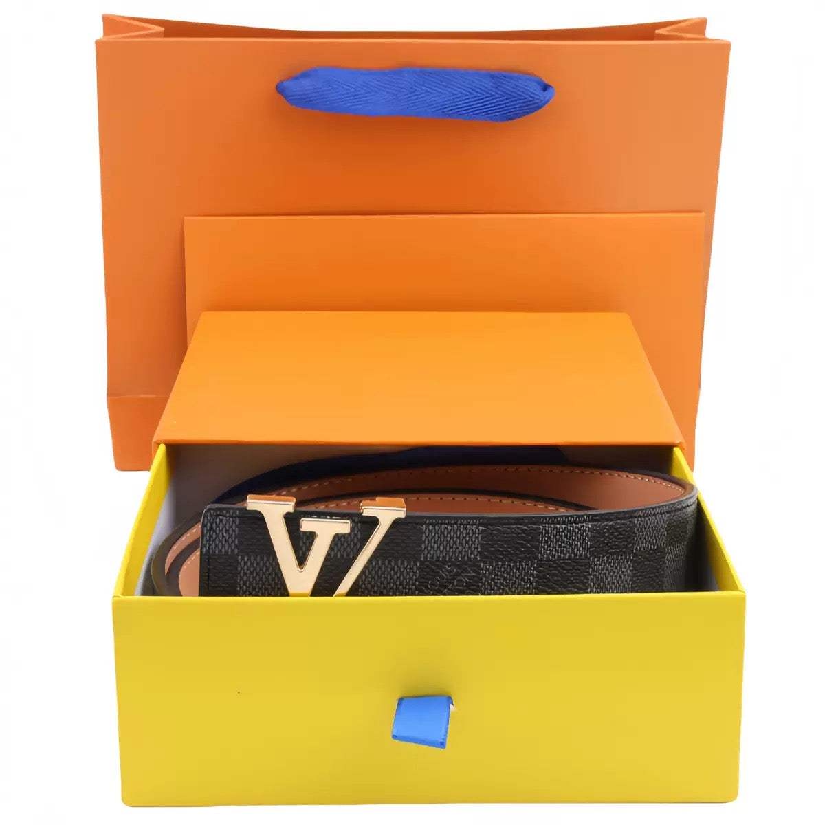 Classic Letter Buckle Men's Belt, Delivery within 5 to 8 days There is a gift box.