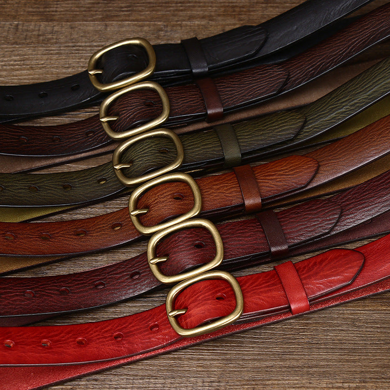 Vintage Copper - Buckle Multi - Color Men's Belt