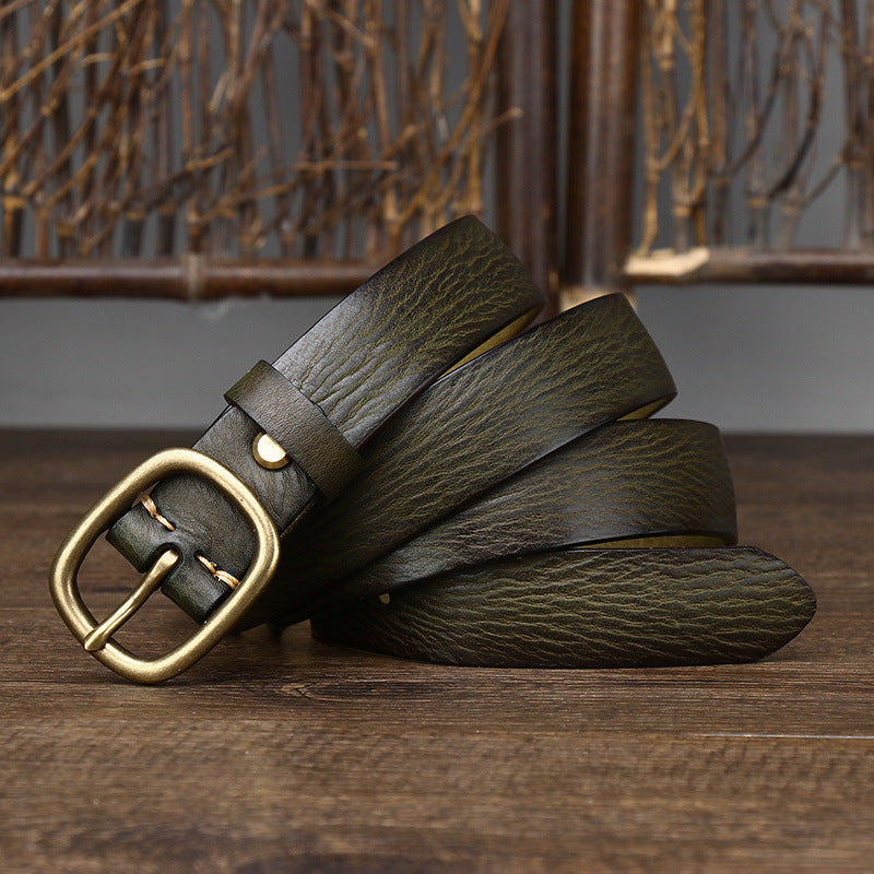 Vintage Copper - Buckle Multi - Color Men's Belt