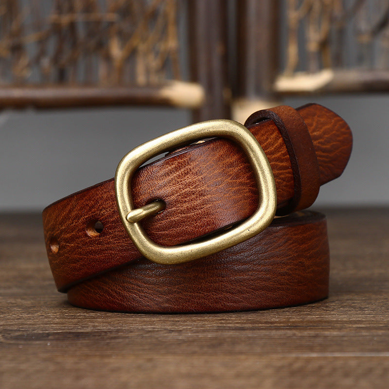 Vintage Copper - Buckle Multi - Color Men's Belt