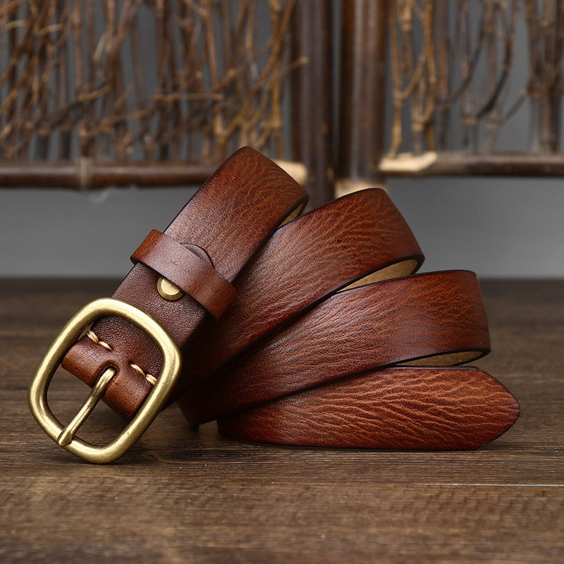 Vintage Copper - Buckle Multi - Color Men's Belt
