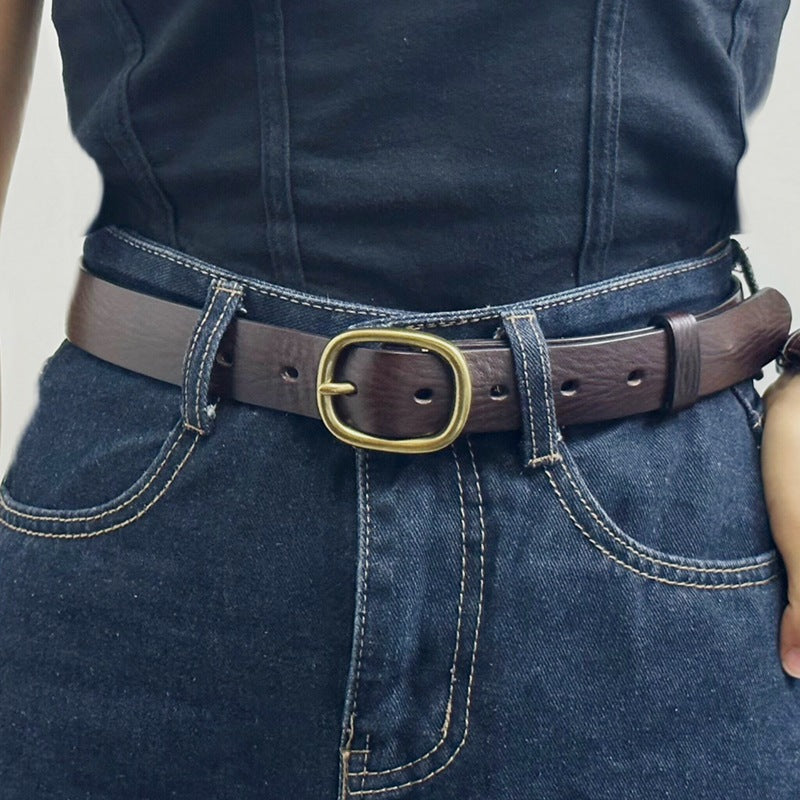 Vintage Copper - Buckle Multi - Color Men's Belt