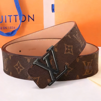 Classic Letter Buckle Men's Belt, Stylish Texture Shows Quality Delivery within 6 to 9 days